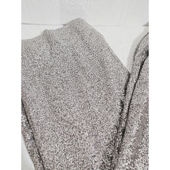 NEW Ralph Lauren Purple Label Sequin Wide Leg Trousers Womens Small Pants - Picture 11 of 15